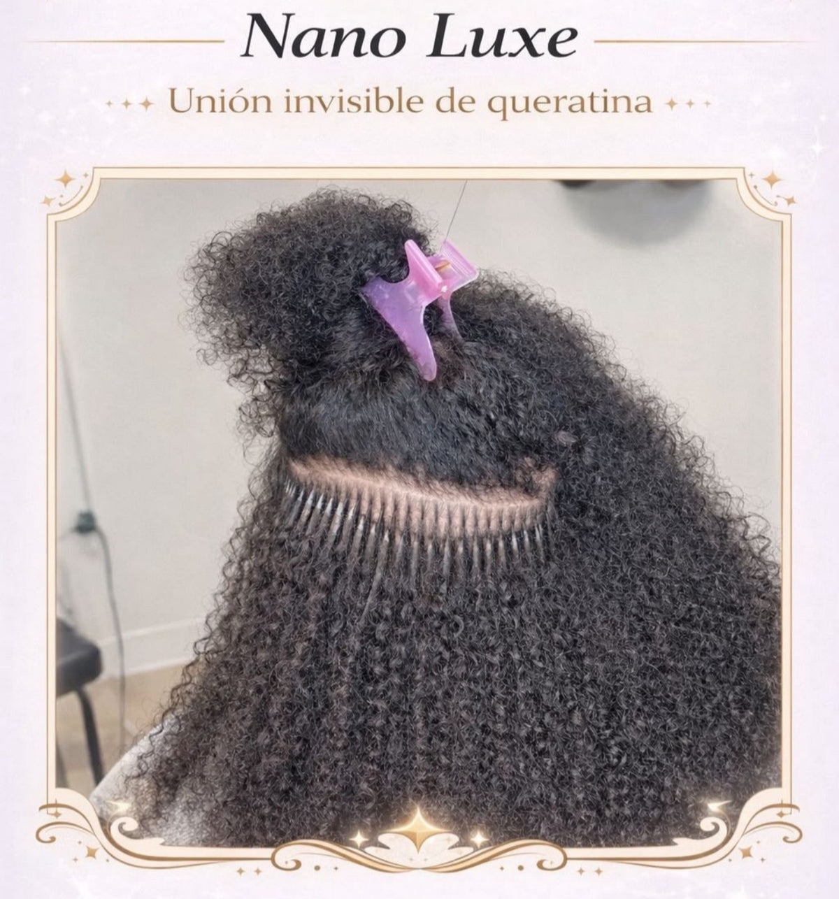 Nano Luxe | Aprende a instalar la unión invisible de queratina (k-tips)