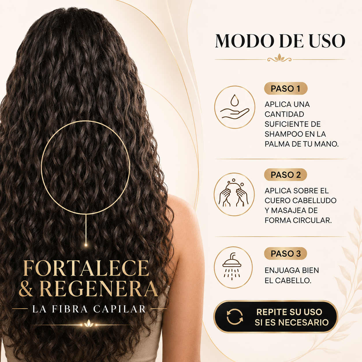 Shampoo para rizos La Poción
