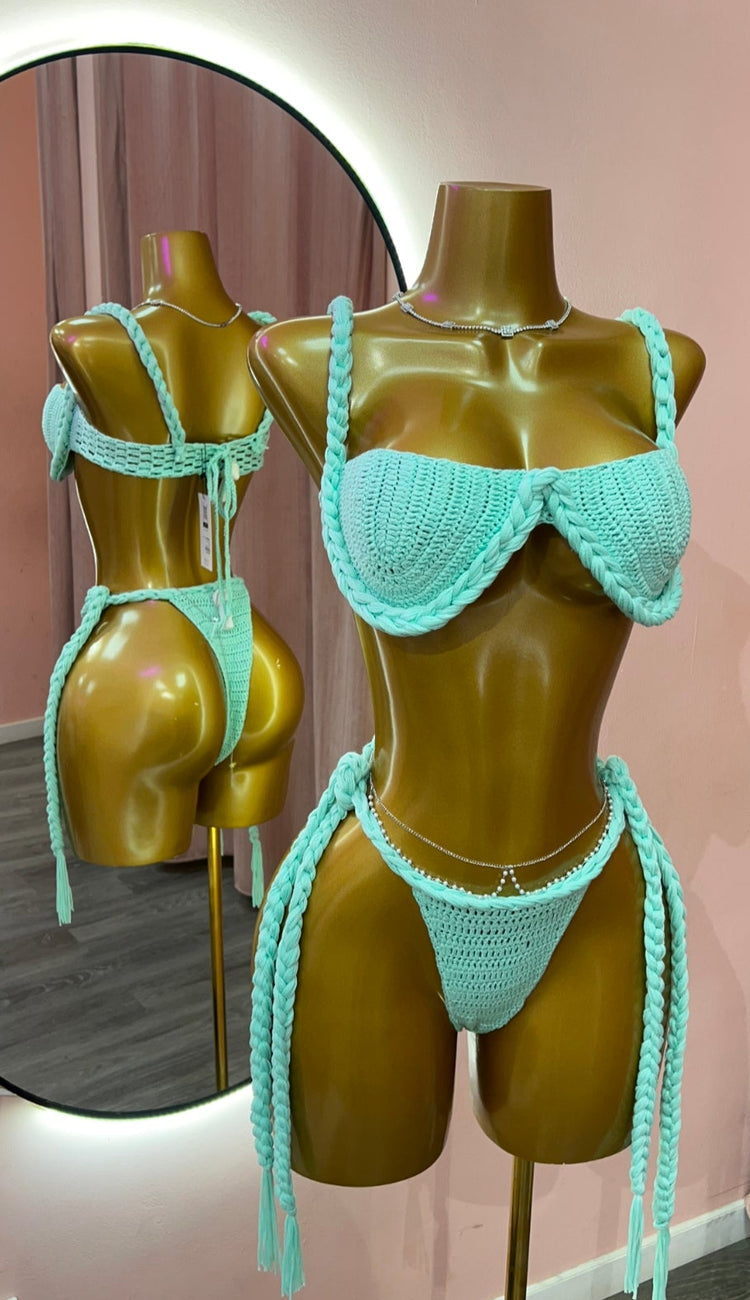 Bikini Crochet Aguamarina