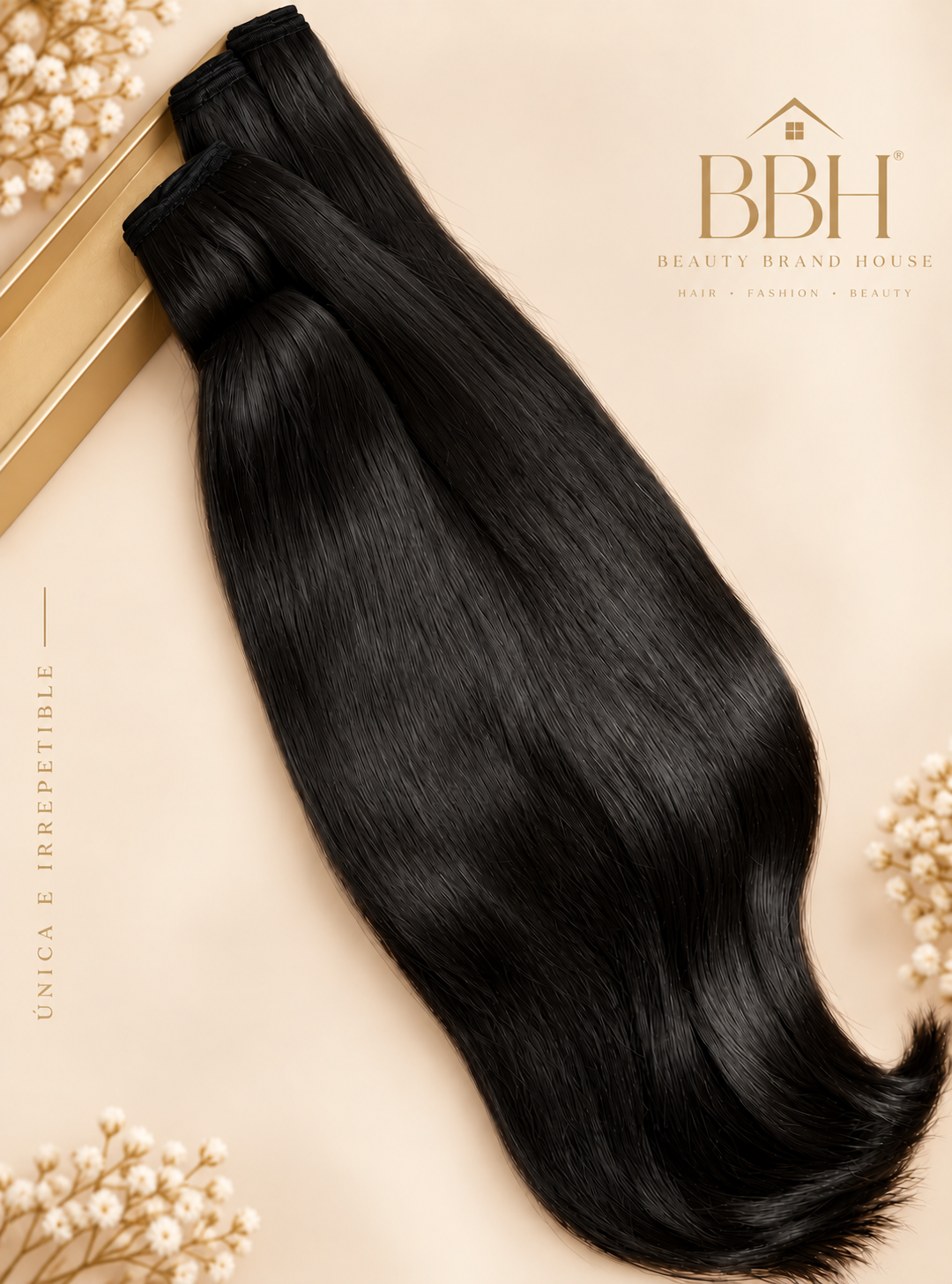 Human Hair Weft Extensions Straight